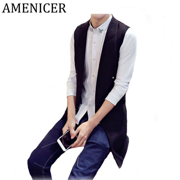 wholesale- new arrival 2017 mens vests turn-down single breasted solid slim fit fashion casual brand clothing sleeveless vest for men, Black;white
wholesale- new arrival 2017 mens vests turn-down single breasted solid slim fit fashion casual brand clothing sleeveless vest for men, Black;white