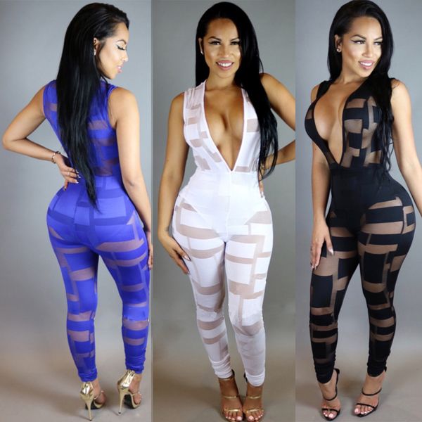 wholesale- mesh patchwork jumpsuit 2017 women party playsuit bodycon jumpsuit club wear transparent playsuit see through jumpsuit, Black;white
wholesale- mesh patchwork jumpsuit 2017 women party playsuit bodycon jumpsuit club wear transparent playsuit see through jumpsuit, Black;white