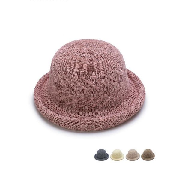 brand new spring and summer hollow braided dome hat ladies double round round basin cap breathable shade hat wmb008, Blue;gray
brand new spring and summer hollow braided dome hat ladies double round round basin cap breathable shade hat wmb008, Blue;gray