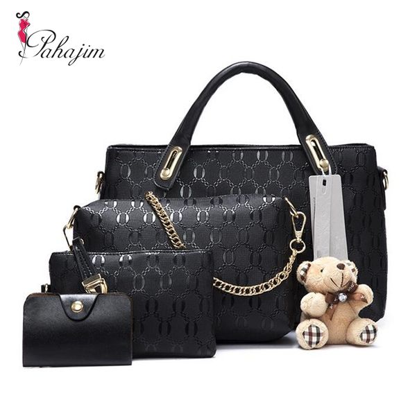 wholesale- pahajim women bag handle bags 2017 fashion women messenger bags handbag set pu leather bag
wholesale- pahajim women bag handle bags 2017 fashion women messenger bags handbag set pu leather bag