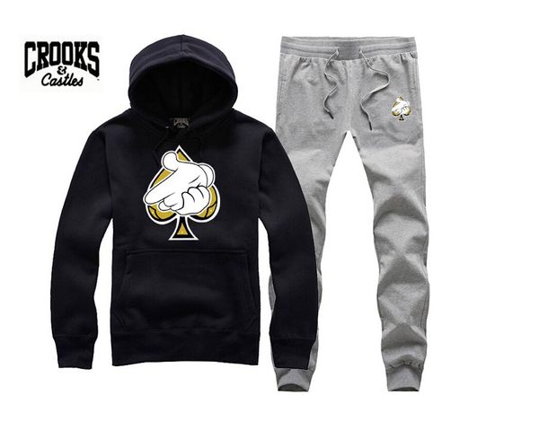 Crooks and Castles sweat suit Brand Clothing Men Tracksuits Long Sleeve Male Sweatshirts+Pants 2 Pieces Sets Hip Hop Homme Jogging Factory
Crooks and Castles sweat suit Brand Clothing Men Tracksuits Long Sleeve Male Sweatshirts+Pants 2 Pieces Sets Hip Hop Homme Jogging Factory