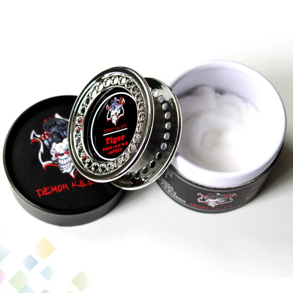 9 Kinds of Wire Demon Killer DIY Set Organic Cotton For Atomizer Clapton wire Flat twisted Quad Tiger Alien Mix twist DHL Free
9 Kinds of Wire Demon Killer DIY Set Organic Cotton For Atomizer Clapton wire Flat twisted Quad Tiger Alien Mix twist DHL Free