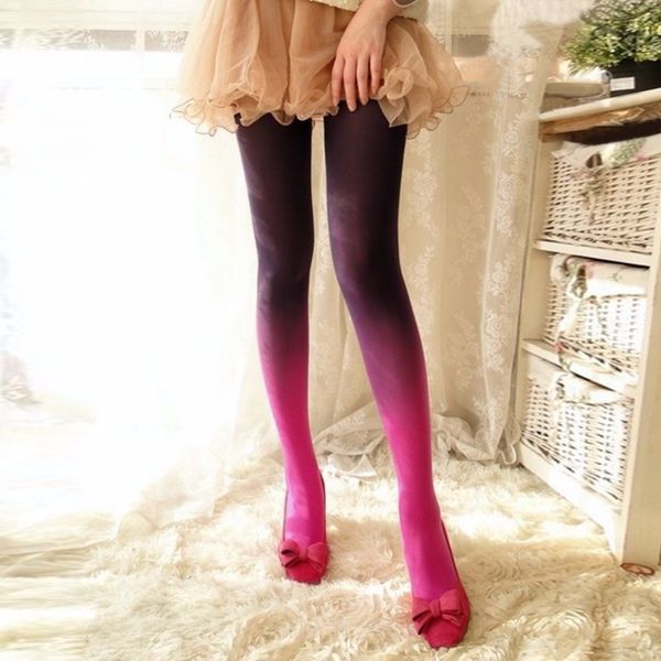 wholesale- spring autumn women's high elastic velvet gradient pantyhose thin leg stocking tights seamless stockings trousers female, Black;white
wholesale- spring autumn women's high elastic velvet gradient pantyhose thin leg stocking tights seamless stockings trousers female, Black;white