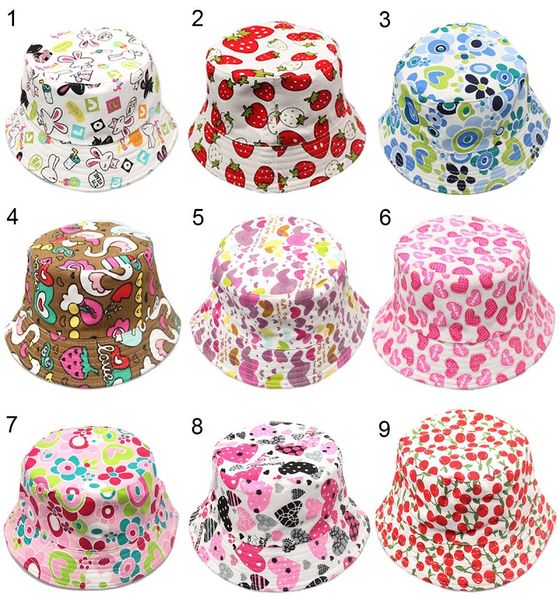 30 styles children bucket hats gilligan kids stingy brim hats floral printing fisherman beach sun visor sale folding bowler caps, Blue;gray
30 styles children bucket hats gilligan kids stingy brim hats floral printing fisherman beach sun visor sale folding bowler caps, Blue;gray