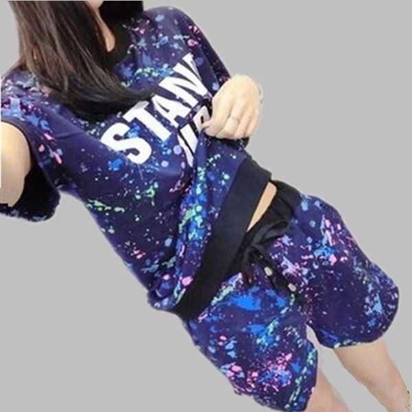 wholesale- tracksuit for women short sleeve female pajama set new fashion 2016 summer pajamas print pyjama combinaison girls pijamas a120, Black;red
wholesale- tracksuit for women short sleeve female pajama set new fashion 2016 summer pajamas print pyjama combinaison girls pijamas a120, Black;red