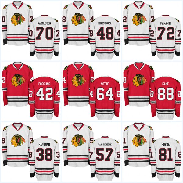 Mens Chicago Blackhawks 42 Gustav Forsling 38 Ryan Hartman 48 Vinnie Hinostroza 51 Brian Campbell 57 Trevor Van Riemsdyk Hockey Jerseys
Mens Chicago Blackhawks 42 Gustav Forsling 38 Ryan Hartman 48 Vinnie Hinostroza 51 Brian Campbell 57 Trevor Van Riemsdyk Hockey Jerseys