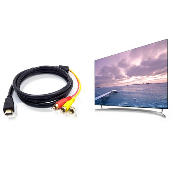 HDMI TO AV / HDMI TO 3 RCA HD Video cable converter
