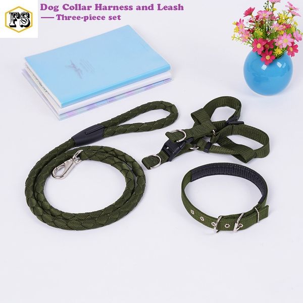 three-piece set dog collars dog harnesses and dog leashes nylon 8 colors 5 sizes wholesale ing
three-piece set dog collars dog harnesses and dog leashes nylon 8 colors 5 sizes wholesale ing