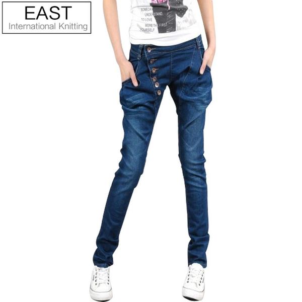 wholesale- east knitting je-016 2017 new women jeans harem pants trousers denim plus size fast delivery, Blue
wholesale- east knitting je-016 2017 new women jeans harem pants trousers denim plus size fast delivery, Blue