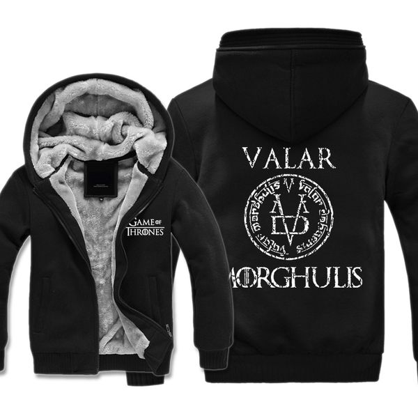 game of and thrones мода повседневная балахон valar morghulis таинственный молния сгущает куртка 2017 весна зима флис кофты, Black
game of and thrones мода повседневная балахон valar morghulis таинственный молния сгущает куртка 2017 весна зима флис кофты, Black