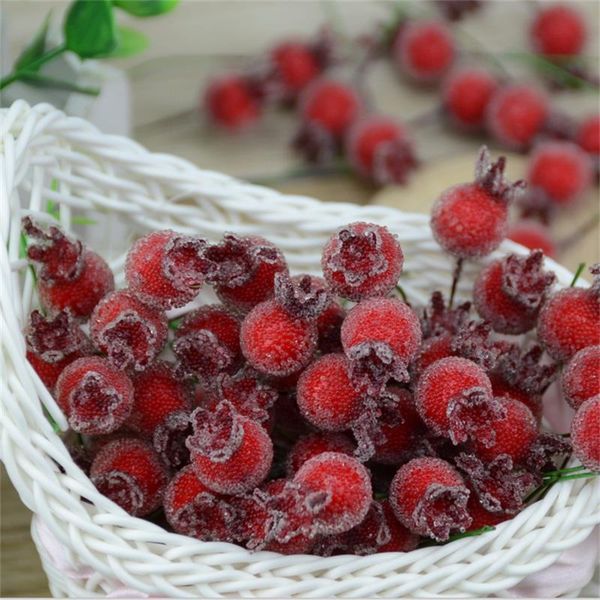 wholesale- 10pcs mini fake glass pomegranate fruit small berries artificial flowers red cherry stamen wedding christmas decorative
wholesale- 10pcs mini fake glass pomegranate fruit small berries artificial flowers red cherry stamen wedding christmas decorative