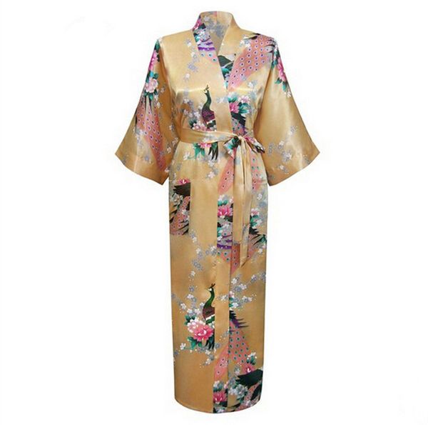 wholesale- long style lady kimono bathrobe wedding robe night gown lounge sleepwear with pocket rb009, Black;red
wholesale- long style lady kimono bathrobe wedding robe night gown lounge sleepwear with pocket rb009, Black;red
