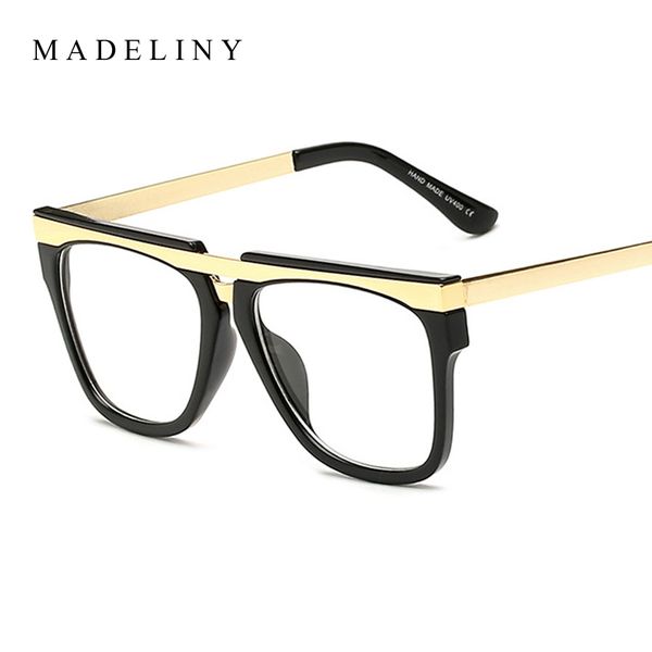 wholesale- fashion women big frame eyeglasses frames 2017 new metal frame square glasses brand designer eyeglasses frames oculos ma373, Silver
wholesale- fashion women big frame eyeglasses frames 2017 new metal frame square glasses brand designer eyeglasses frames oculos ma373, Silver