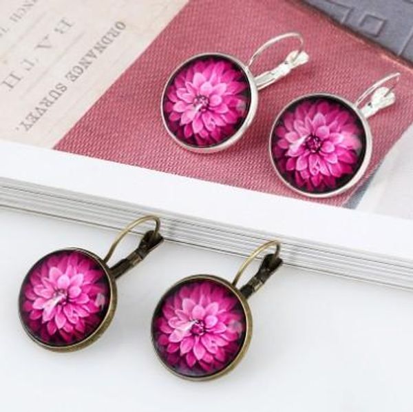 vintage cabochon earrings floral handmade national style french hook earrings for girls /ladies, Silver
vintage cabochon earrings floral handmade national style french hook earrings for girls /ladies, Silver