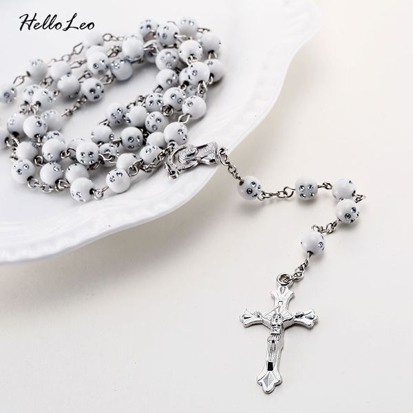 wholesale- factory sell brand 80cm 59beads pray necklace necklaces pray rosary religious beads jewelry jesus jewelry cross rosary, Silver
wholesale- factory sell brand 80cm 59beads pray necklace necklaces pray rosary religious beads jewelry jesus jewelry cross rosary, Silver