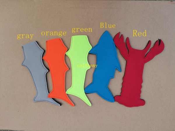 100pcs/lot fast shipping new arrival shark & lobster style popsicle holder neoprene ice pop sleeves er for kids gift
100pcs/lot fast shipping new arrival shark & lobster style popsicle holder neoprene ice pop sleeves er for kids gift