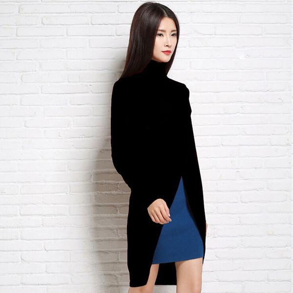 wholesale- women autumn cashmere sweater fashion lady long sleeve pullover spring female turtleneck knitwear jumper hipping kwa87, White;black
wholesale- women autumn cashmere sweater fashion lady long sleeve pullover spring female turtleneck knitwear jumper hipping kwa87, White;black