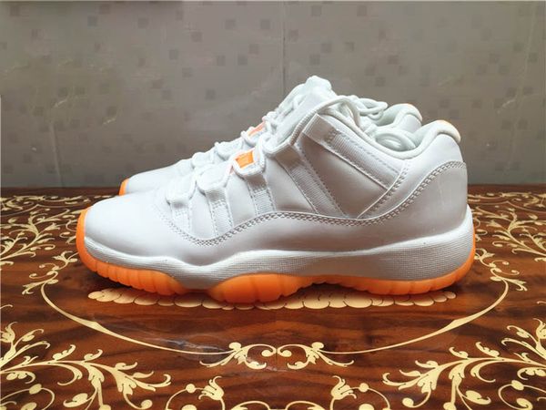 mens womens 11 low citrus shoes 11s xi low citrus white orange casual shoes size us 5- 13 [with box, Black 
mens womens 11 low citrus shoes 11s xi low citrus white orange casual shoes size us 5- 13 [with box, Black