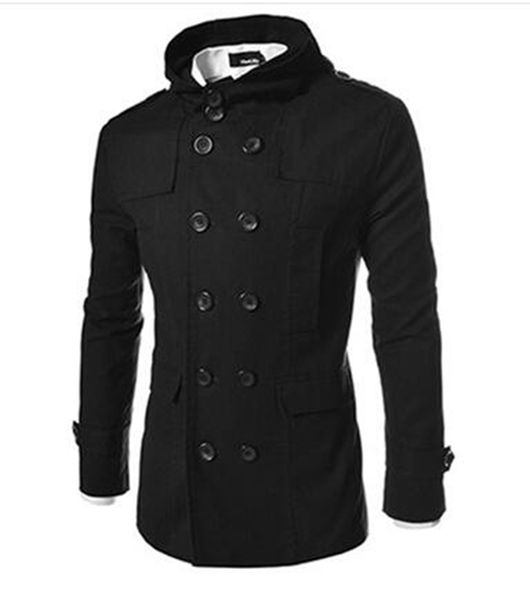 europe and the united states cultivate one's morality men's winter new boutique personality big yards hooded trench coat / m-2xl, Black
europe and the united states cultivate one's morality men's winter new boutique personality big yards hooded trench coat / m-2xl, Black