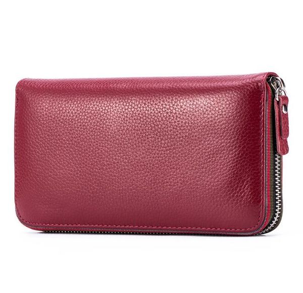 newest design womens cowhide leather wallets and purses genuine leather long women Perse Holder Coin Purse ladies walet
newest design womens cowhide leather wallets and purses genuine leather long women Perse Holder Coin Purse ladies walet