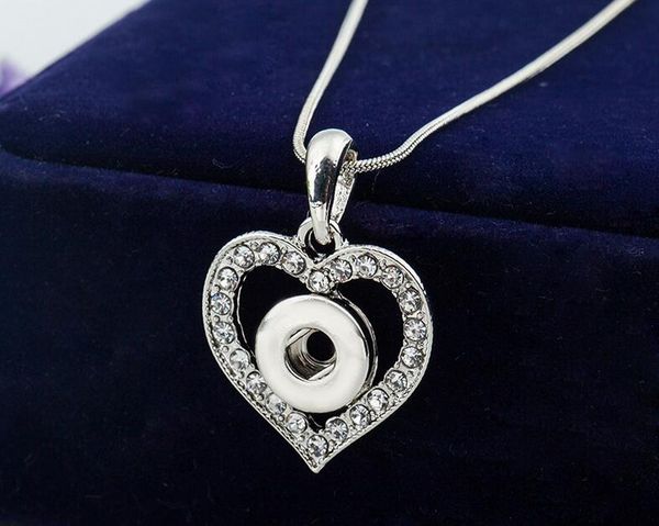 10pcs crystal heart love jewelry interchangeable 18mm noosa chunk ginger snap buttons for necklace vochen snap jewelry pendant necklaces, Silver
10pcs crystal heart love jewelry interchangeable 18mm noosa chunk ginger snap buttons for necklace vochen snap jewelry pendant necklaces, Silver