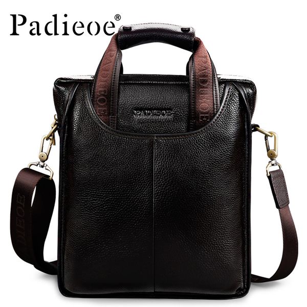 wholesale- padieoe vintage men briefcase genuine leather men messenger bags fashion male tote bags leather business men bag shoulder bags
wholesale- padieoe vintage men briefcase genuine leather men messenger bags fashion male tote bags leather business men bag shoulder bags
