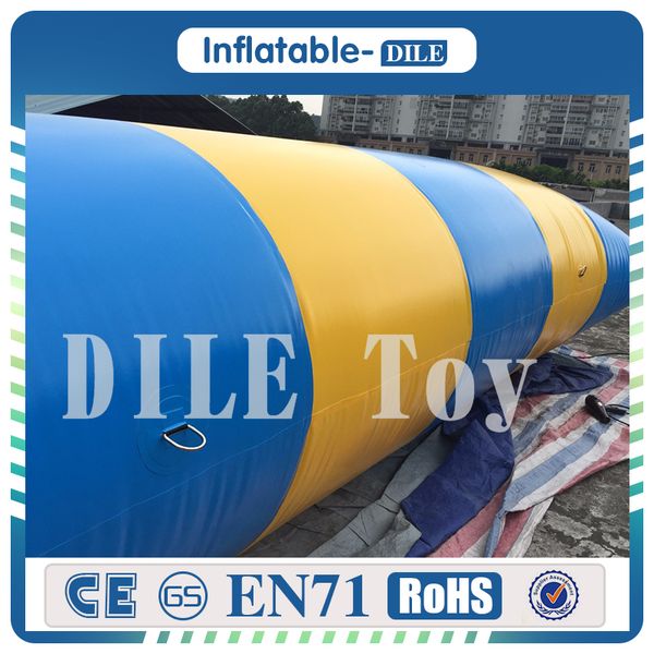 0.9mm Pvc 6m*3m Inflatable Water Blob,inflatable Water Jumping Blob With One Pump