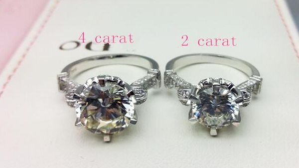 fast round cut 2ct 4ctsona synthetic diamond wedding rings 925 sterling silver 18k white gold plated classic engagement women, Slivery;golden
fast round cut 2ct 4ctsona synthetic diamond wedding rings 925 sterling silver 18k white gold plated classic engagement women, Slivery;golden
