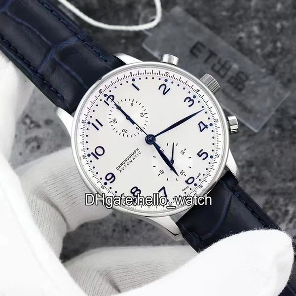 edition eta 7750 iw371446 white dial chrono portuguese automatic chronograph mens watch leather strap original buckle gents watches, Slivery;brown
edition eta 7750 iw371446 white dial chrono portuguese automatic chronograph mens watch leather strap original buckle gents watches, Slivery;brown