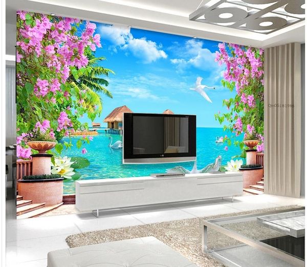 swan lake seascape tv wall background mural 3d wallpaper 3d wall papers for tv backdrop
swan lake seascape tv wall background mural 3d wallpaper 3d wall papers for tv backdrop