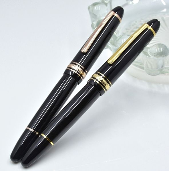 Luxury Meistersteks #149 black resin classic Fountain pen with 4810 iridium Nib school office supplies writing smooth MTB brand ink pen gift
Luxury Meistersteks #149 black resin classic Fountain pen with 4810 iridium Nib school office supplies writing smooth MTB brand ink pen gift
