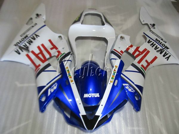 customize body parts fairing kit for yamaha yzfr1 2000 2001 white blue fairings set yzf r1 00 01 it34
customize body parts fairing kit for yamaha yzfr1 2000 2001 white blue fairings set yzf r1 00 01 it34