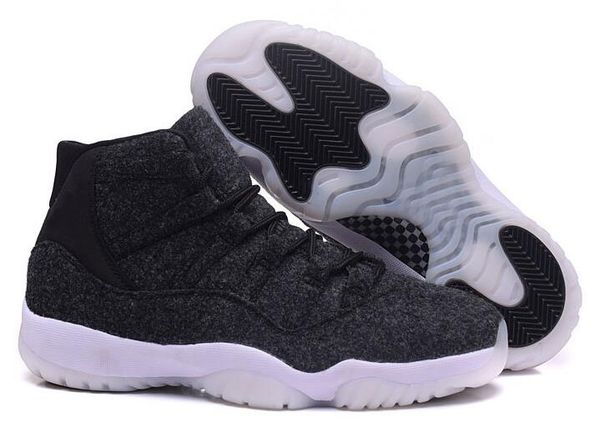 New 11 XI Black Wool Basketball Shoes Men 11s Black Wool Trainers Athletics Sneakers High Quality With Shoes Box
New 11 XI Black Wool Basketball Shoes Men 11s Black Wool Trainers Athletics Sneakers High Quality With Shoes Box