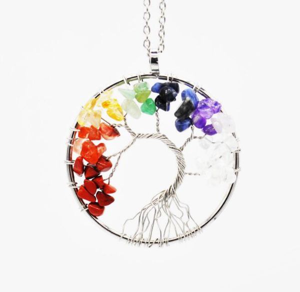 women rainbow 7 chakra amethyst tree of life quartz chips pendant necklace multicolor wisdom tree natural stone necklace ing, Silver
women rainbow 7 chakra amethyst tree of life quartz chips pendant necklace multicolor wisdom tree natural stone necklace ing, Silver