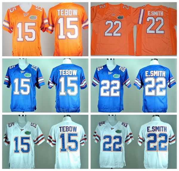 NCAA Florida Gators Football 15 Tim Tebow Jersey Wholesale 22 E.Smith Emmitt Smith Blue Orange White College Jerseys Embroider Logos
NCAA Florida Gators Football 15 Tim Tebow Jersey Wholesale 22 E.Smith Emmitt Smith Blue Orange White College Jerseys Embroider Logos