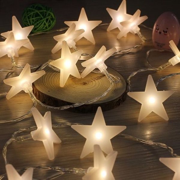 20led shining star holiday fairy string lights led plastic star light for garden christmas wedding party decoration lighting
20led shining star holiday fairy string lights led plastic star light for garden christmas wedding party decoration lighting