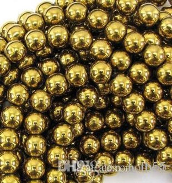 i341 10mm good gold hematite loose ball beads shamballa findings fit diy bracelet bead for bracelet ale diy findings jewelry e2521 w62, Black
i341 10mm good gold hematite loose ball beads shamballa findings fit diy bracelet bead for bracelet ale diy findings jewelry e2521 w62, Black