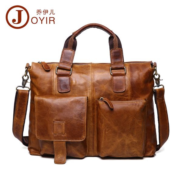 wholesale- joyir men genuine leather bags handbag messenger briefcase lapshoulder bag large real leather crossbody bag b260
wholesale- joyir men genuine leather bags handbag messenger briefcase lapshoulder bag large real leather crossbody bag b260