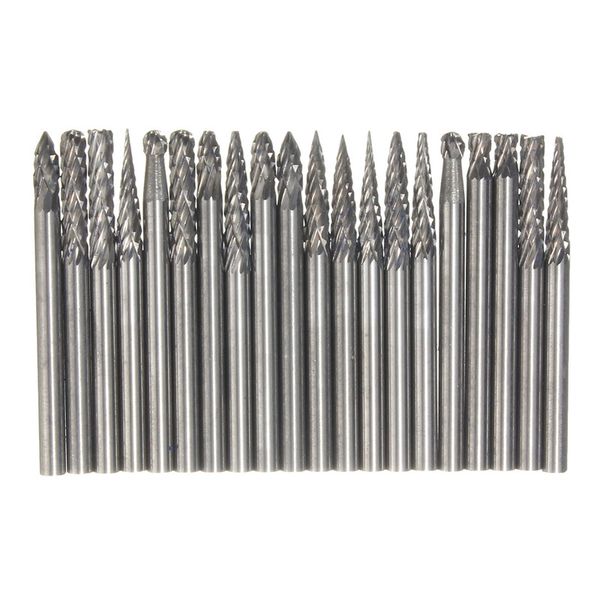 Best Price 20Pcs 1/8 Inch 3mm Tungsten Carbide cutter Rotary Burr Set CNC Engraving Bit CED
Best Price 20Pcs 1/8 Inch 3mm Tungsten Carbide cutter Rotary Burr Set CNC Engraving Bit CED