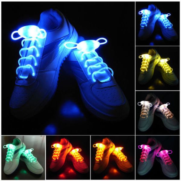 30pcs(15 pairs) Waterproof Light Up LED Shoelaces Fashion Flash Disco Party Glowing Night Sports Shoe Laces Strings Multicolors Luminous
30pcs(15 pairs) Waterproof Light Up LED Shoelaces Fashion Flash Disco Party Glowing Night Sports Shoe Laces Strings Multicolors Luminous