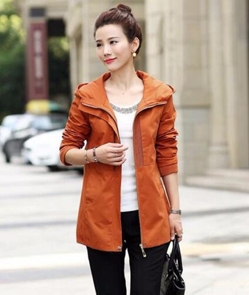 qiu dong han edition business leisure fashion the new trend of england woman personality loose zipper trench coat / -4xl, Tan;black
qiu dong han edition business leisure fashion the new trend of england woman personality loose zipper trench coat / -4xl, Tan;black