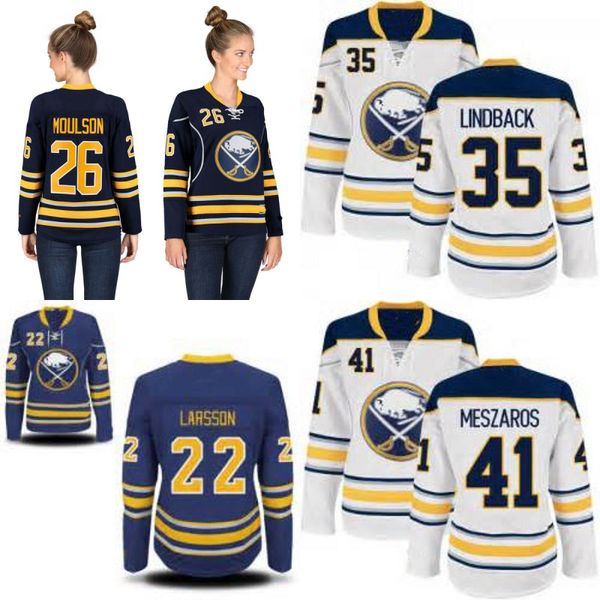 

Lady Buffalo Sabres Jersey 26 Matt Moulson 21 Kyle Okposo 23 Sam Reinhart 55 Rasmus Ristolainen 92 Alexander Nylander Hockey Jerseys