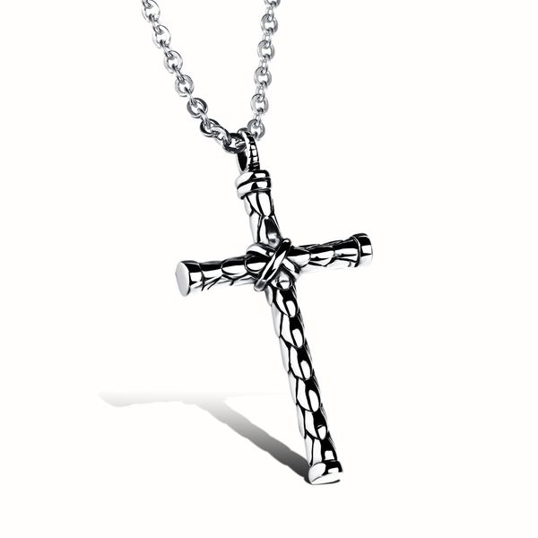 new biker stainless steel vintage cross necklace pendant chain men's fashion jewelry high quality, Silver
new biker stainless steel vintage cross necklace pendant chain men's fashion jewelry high quality, Silver