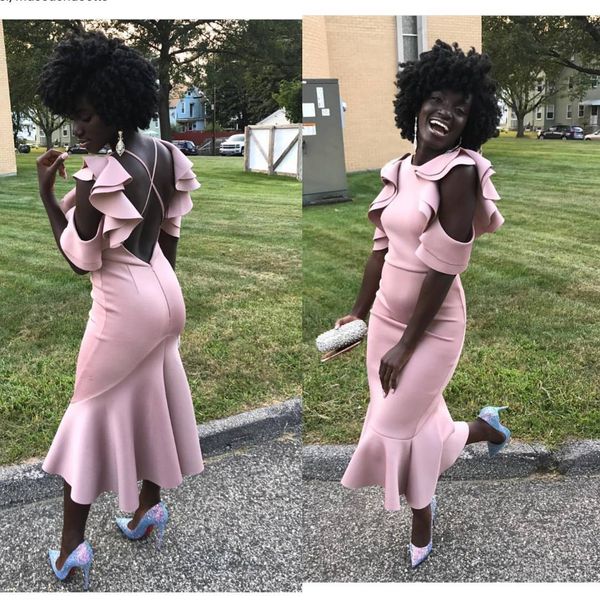 backless straps cross pink party dresses sheath black girls prom dresses ruffles tea-length jersey evening dresses gowns vestido curto
backless straps cross pink party dresses sheath black girls prom dresses ruffles tea-length jersey evening dresses gowns vestido curto
