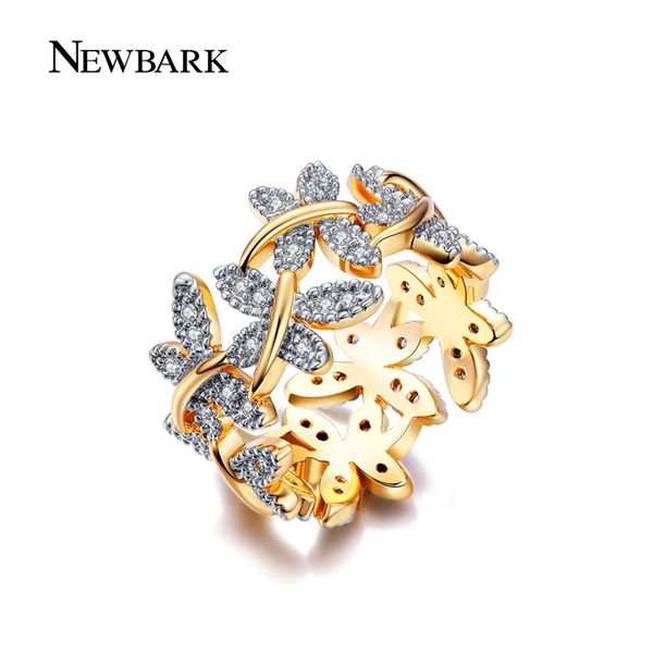 newbark elegant flower rings composed of 10 butterflies paved tiny cz stone fashion rings for women perfect accessories jewelry q170720, Slivery;golden
newbark elegant flower rings composed of 10 butterflies paved tiny cz stone fashion rings for women perfect accessories jewelry q170720, Slivery;golden