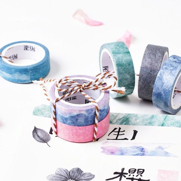 1.5cm*7m natural sky color decorative washi tape diy scrapbooking masking tape school office supply 2016
1.5cm*7m natural sky color decorative washi tape diy scrapbooking masking tape school office supply 2016
