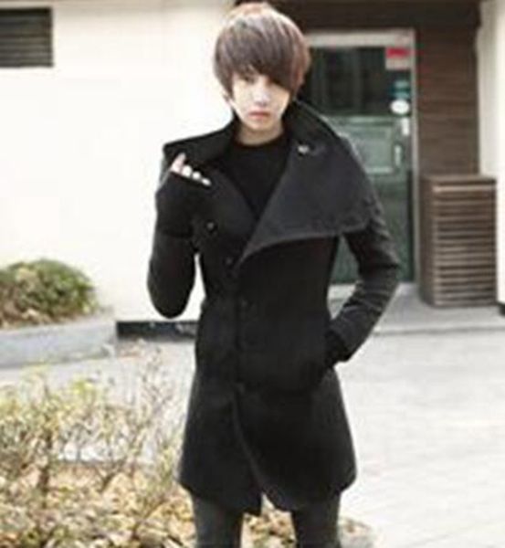men's autumn/winter in europe and the easing of cultivate one's morality leisure fashion new joker cloth trench coat / m-2xl, Black
men's autumn/winter in europe and the easing of cultivate one's morality leisure fashion new joker cloth trench coat / m-2xl, Black