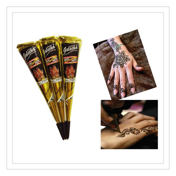 New Arrivals Natural Indian Henna Tattoo Art Paste Temporary Tattoo Wedding Dress Makeup Tools DIY Temporary Drawing Body Art Free DHL
New Arrivals Natural Indian Henna Tattoo Art Paste Temporary Tattoo Wedding Dress Makeup Tools DIY Temporary Drawing Body Art Free DHL