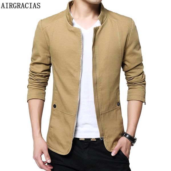wholesale- airgracias 2017 spring 100% cotton jacket men overcoat casual jackets coats mens homme brand clothing m-5xl, Black;brown
wholesale- airgracias 2017 spring 100% cotton jacket men overcoat casual jackets coats mens homme brand clothing m-5xl, Black;brown