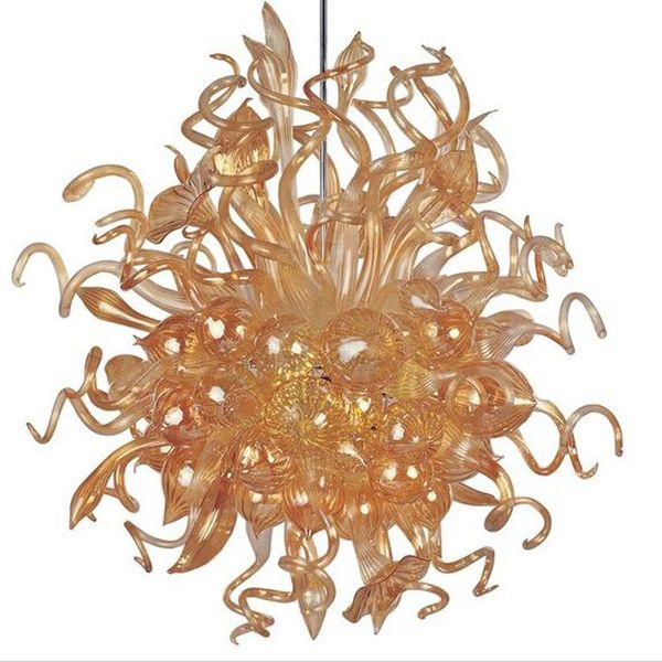 ac 110v 220v handmade blown glass amber chandelier modern art deco led light source murano glass chandelier for l lobby decor
ac 110v 220v handmade blown glass amber chandelier modern art deco led light source murano glass chandelier for l lobby decor